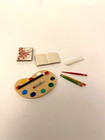 Miniature Dollhouse Art set