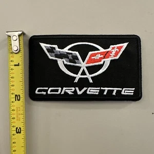 Corvette (Embroidered Iron on patch) Chevy / Racing / Sports Car - Picture 1 of 3