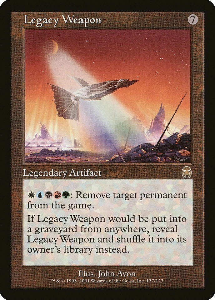 Legacy Weapon Apocalypse PLD Rare MAGIC THE GATHERING MTG CARD ABUGames - Image 1 of 1