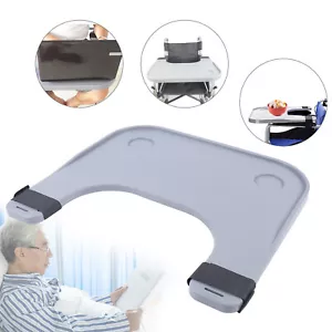 Wheelchair Safety Tray Table Accessories w/ Cup Holder Tray Desk for Disabled - Picture 1 of 20