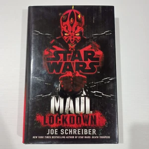 Star Wars: Maul Lockdown by Joe Schreiber, Hardcover 2014 - SEE PHOTOS - Picture 1 of 24