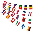  Euro 2024 Flags Banner, 24 Nations Double Sides Fabric 5.51 x 8.26 In-1 Pack