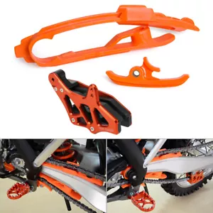 Rear Chain Slider Guide Swingarm Set Kit for KTM SX-F XC-F SX SMR XC 250 350 450 - Picture 1 of 5