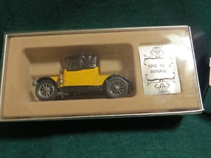 Corgi C 862 Silver series YELLOW 1910 12/16 RENAULT Brand New! - Picture 1 of 2