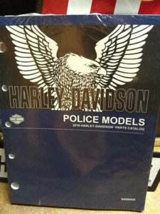 2018 HARLEY NOS 94000445 POLICE MODELS PARTS CATALOG TWIN NEW IN WRAPPER PURSUIT - Bild 1 von 3