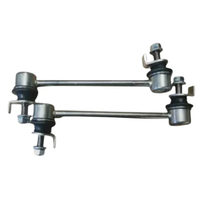 Par de eslabones de caída de barra antivuelco delantera de alta resistencia para Nissan Elgrand E51 2002-2010 Foto 1 de 3