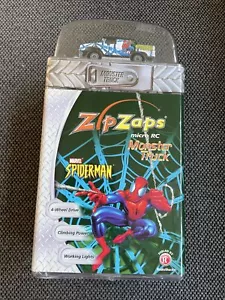 ZipZaps Micro RC Monster Truck Spider-man RadioShack NIB - Picture 1 of 4
