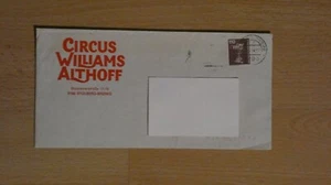 Alter Brief Circus Williams - Althoff - Bild 1 von 1