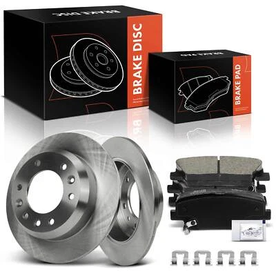 Disc Brake Rotors & Brake Pads for Hyundai	Entourage 2007-2010 Kia Sedona Rear - Изображение 1 из 4