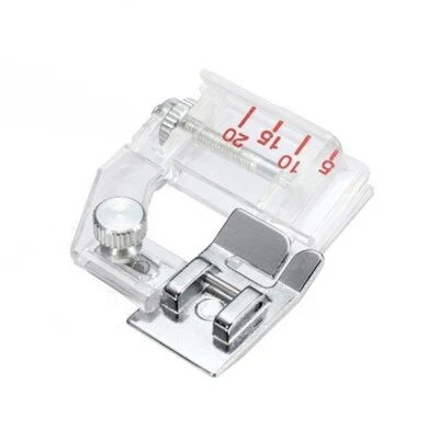 Width Adjustable Bias Binding Presser Foot 5mm to 20mm Professional Sewing Tool - Image 1 of 4