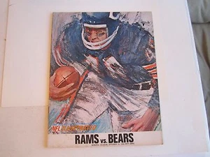 1966 RAMS VS BEARS NFL FOOTBALL PROGRAM - NICE CONDITION - SEE PICS - TUB M - Picture 1 of 1