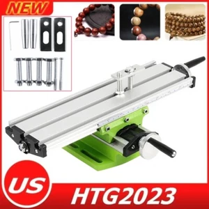 2 Axis Compound Worktable Cross Slide Bench Drilling Milling Vise Working Table - Picture 1 of 10