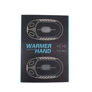 Hand Warmers Rechargeable Portable 2 Pack 2600mAh Electric Pocket Heaters NEW - Picture 1 of 6