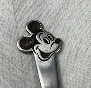 Vintage Mickey Mouse Disney by Bonny 4.5" Stainless Steel Fork Japan Child Fork - Picture 1 of 4