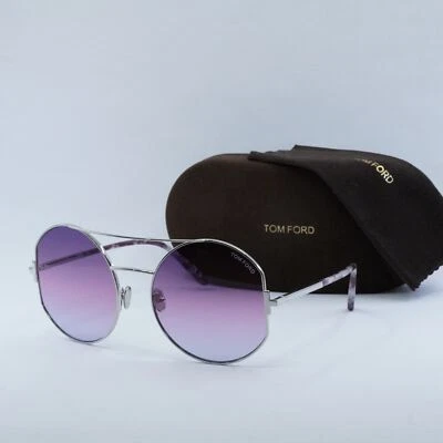 Nuevo TOM FORD FT0782 16Y Brillante Paladio/Bursd Violeta Gradiente 60-20-140 Sungl... Foto 1 de 4