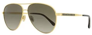 Jimmy Choo Pilot Sunglasses Jimena 06JHA Gold/Havana 60mm - Picture 1 of 2