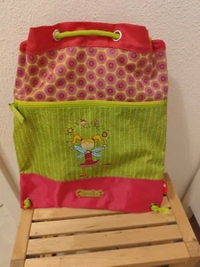 Turnbeutel Sportbeutel Kindergarten Kita * Pink Rosa * Mädchen * Sigikid * - Bild 1 von 3