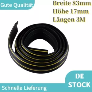3m Boden Kabelbrücke Kabelkanal Flexible PVC Bodenkabelschutz Mit 3 Kabelkanälen - Bild 1 von 9