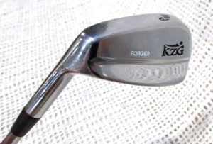 KZG Forged Pitching Wedge 35.5" LEFT-HANDED ~ Stiff Flex Steel Shaft - Picture 1 of 8