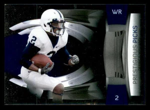 2009 Playoff Prestige Prestige Picks blau #17 Derrick Williams SN1000 - Bild 1 von 2