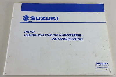 Manuale Officina Ripristino Della Carrozzeria Suzuki Wagon R+ RB413 Stand - Immagine 1 di 4