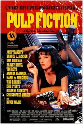 Pulp Fiction Filmposter - Quentin Tarantino - Original US Version - Bild 1 von 4
