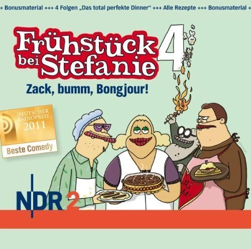Frühstück bei Stefanie (NDR 2) [ 2CD ] 4-Zack, bumm, Bongjour! (2012) - Bild 1 von 1