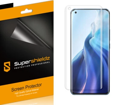 2X Protector Pantalla Transparente Supershieldz para Xiaomi Mi 11 (TPU) Foto 1 de 2