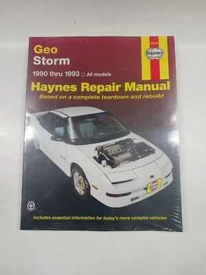 Haynes Repair Manual 40030 Geo Storm 1990-1993 All Models (NEW) - Image 1 of 4