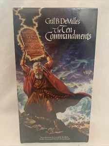 The Ten Commandments (VHS, 1990) - Picture 1 of 3