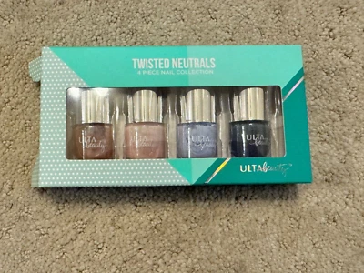 Colección de uñas ULTA Beauty Twisted Neutrals 4 piezas 4-0,14 fl. oz. 4 ML Foto 1 de 2