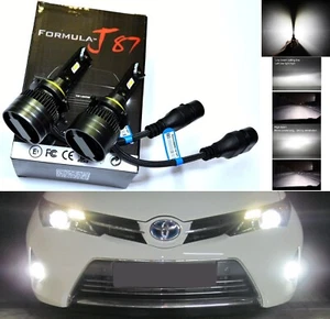 LED Kit G8 100W 9012 HIR2 5000K White Two Bulbs Head Light Low Beam Replacement - Picture 1 of 12
