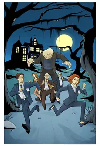 Expediente X Ciencia Fi Estilo Halloween Cómic Cubierta Obras de Arte Bellas Artes Giclée en Papel - Imagen 1 de 1