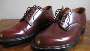 NEW 9D Horween Shell Cordovan Plain Toe Blucher BEAUTIFUL SHOES Williams Co-Op - Picture 1 of 13
