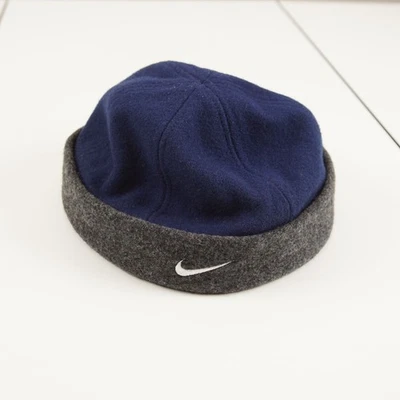 Nike Blue Gray Wool Blend Skull Cap Sz M - Image 1 of 4