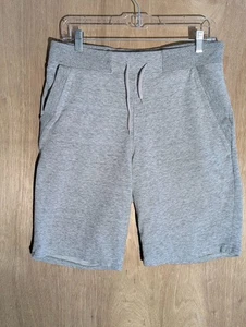 ring of fire sweat shorts mens size S elastic waist drawstring stretch gray - Picture 1 of 7