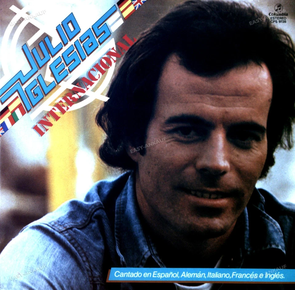 Julio Iglesias - Internacional LP (VG/VG) .* - Image 1 of 1