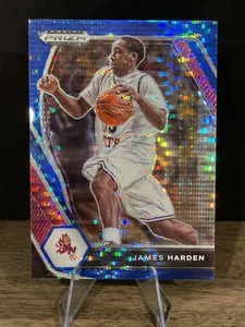 James Harden 2021 Prizm Draft Picks Blue Pulsar Prizm Card #53 - Picture 1 of 2