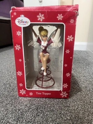 Rare Disney Tinkerbell Xmas Tree Topper - Image 1 of 3