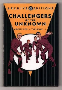 Challengers of the Unknown Archives Vol 1 Jack Kirby tapa dura DC 2003 casi nuevo - Imagen 1 de 7