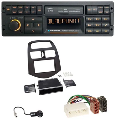Blaupunkt USB DAB SD MP3 Bluetooth Autoradio für Chevrolet Spark (KLM 2012-2013) - Bild 1 von 4