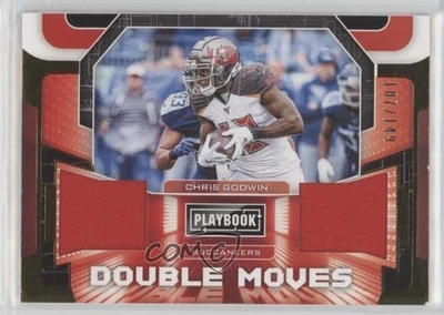 2020 Panini Playbook Double Moves Relics Gold /149 Chris Godwin #DM-CG - Image 1 of 2