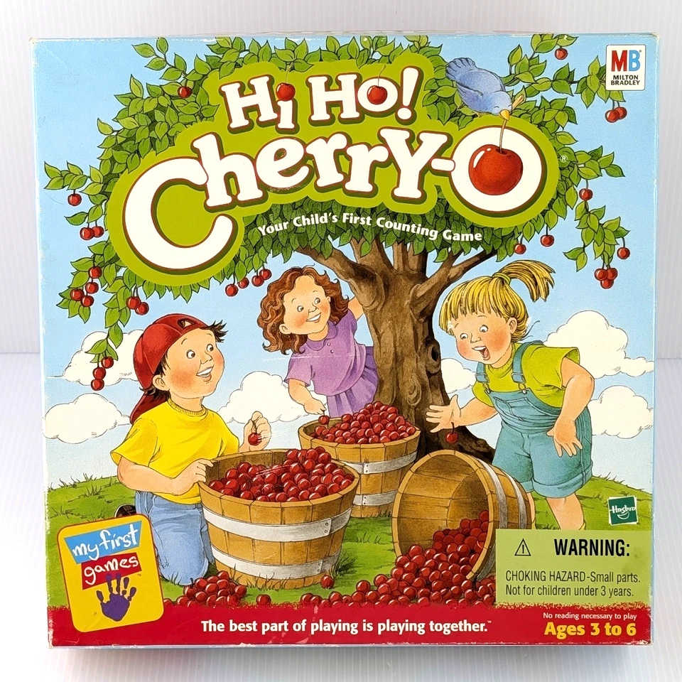 Vintage Hi Ho! Cherry-O Counting Game by Milton Bradley 1999 100% Complete - Image 1 of 4