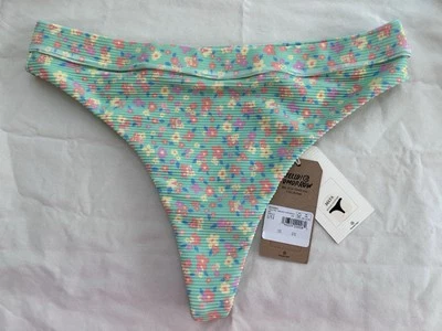 Parte inferior de bikini BILLABONG “I Sea You Tanlines High Maya” solo talla L verde ESCASA Foto 1 de 4