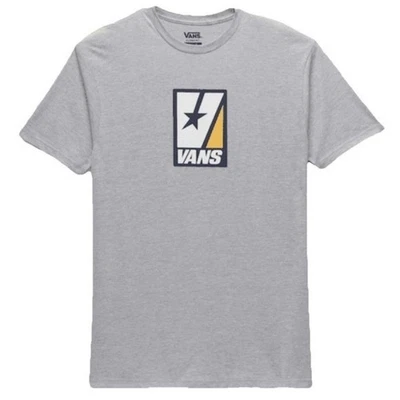 VANS Men's Vee Star ss Classic T-shirt Size XL Gray New - Image 1 of 4