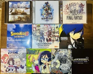 Kingdom Hearts 2, Persona Q, Final Fantasy ￼ Soundtrack Game Music CD Lot - Picture 1 of 7