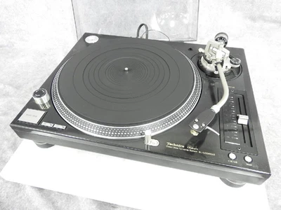 Technics SL-1200MK5G Black DJ Turntable Direct Drive Quartz Lock Tested Japan - Image 1 of 4