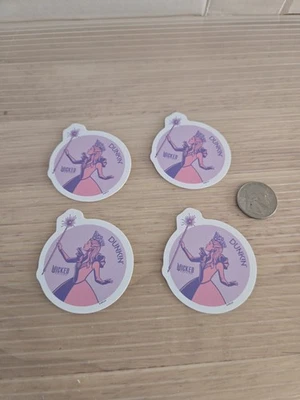 (4) Dunkin Donuts Wicked For Good Stickers (Lot Of 4) Dunkin Stickers - Image 1 of 4