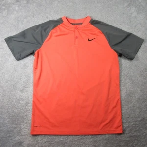 Nike Golf Poloshirt Herren Large Orange Blade Kragen Momentum Dri-Fit Stretch - Bild 1 von 12