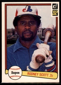 1982 Donruss Rodney Scott #240 Montreal Expos - Picture 1 of 2